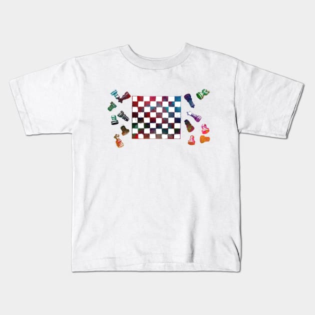 chess #chess #sport Kids T-Shirt by JBJart